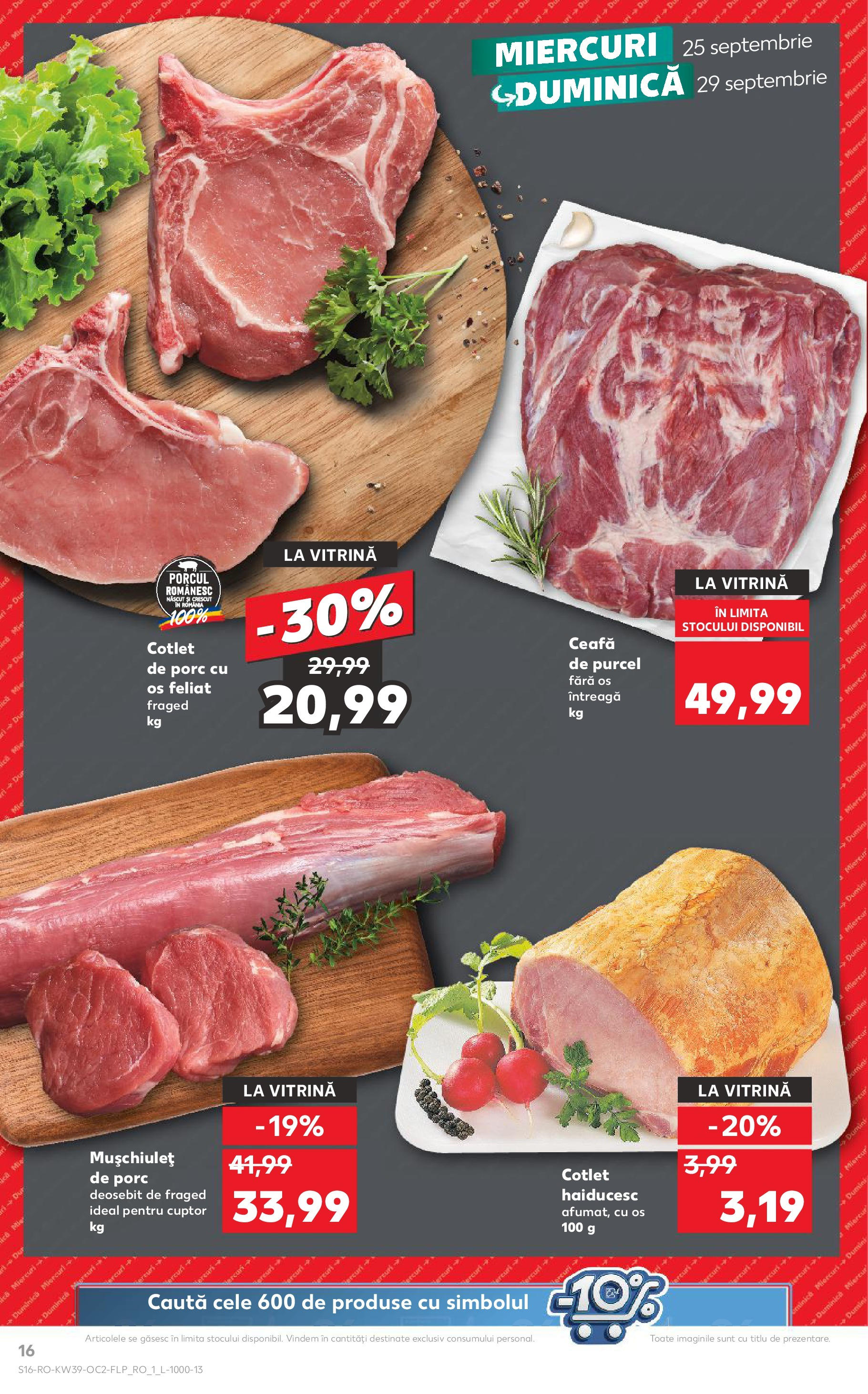 Catalog Kaufland - Bucureşti 25.09.2024 - Revista si Oferta | Pagină: 16 | Produse: Cuptor, Vitrină