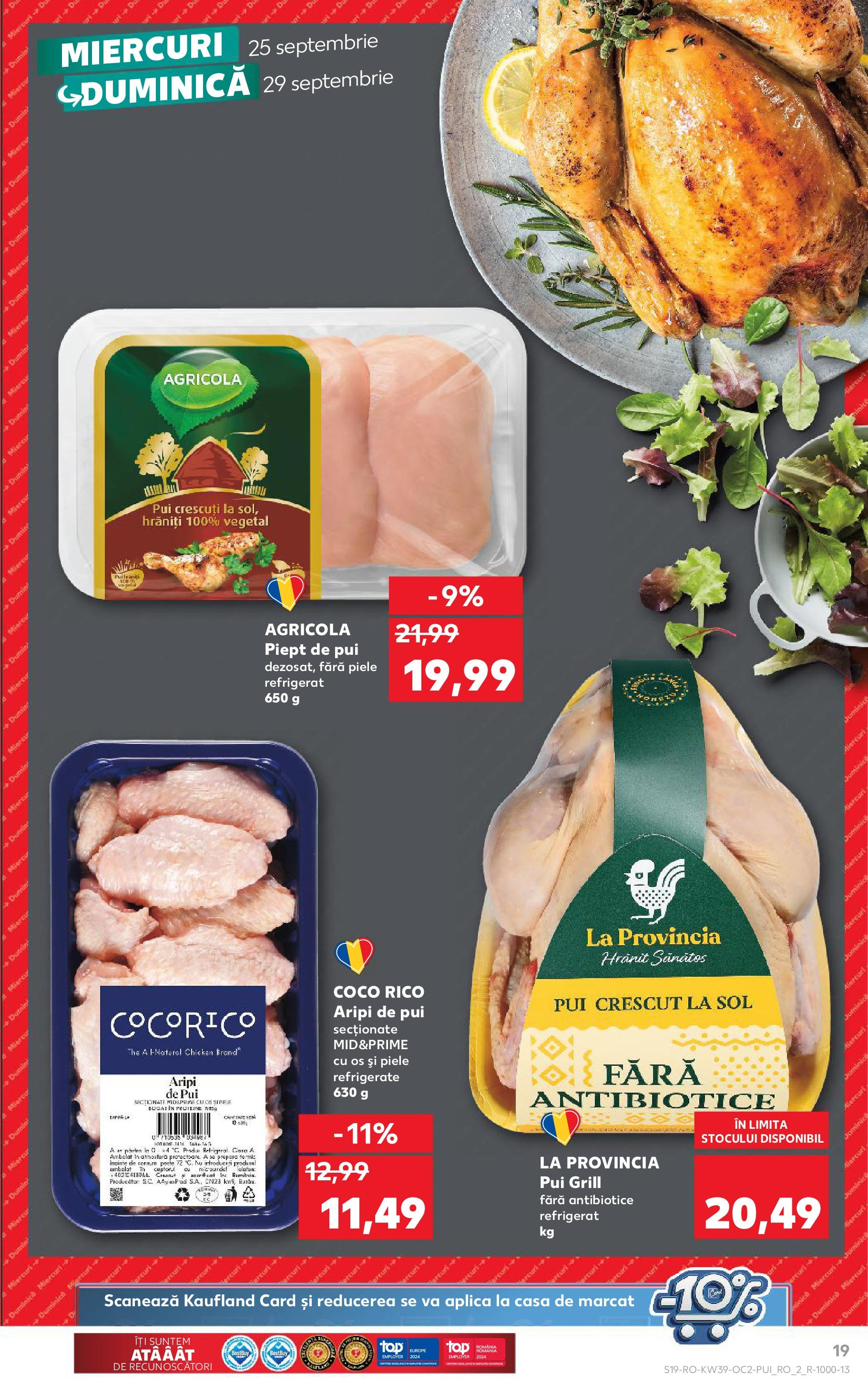 Catalog Kaufland - Bucureşti 25.09.2024 - Revista si Oferta | Pagină: 19 | Produse: Grill