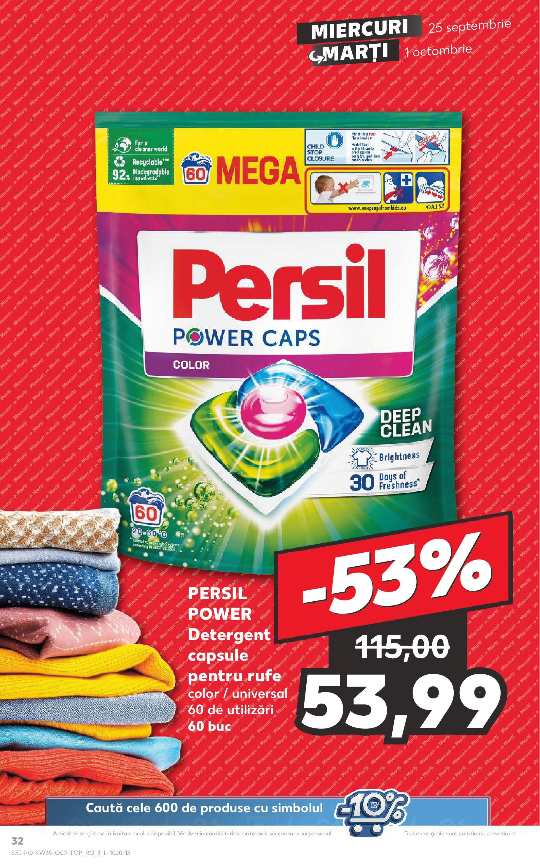 Catalog Kaufland - Sibiu 25.09.2024 - Revista si Oferta | Pagină: 32