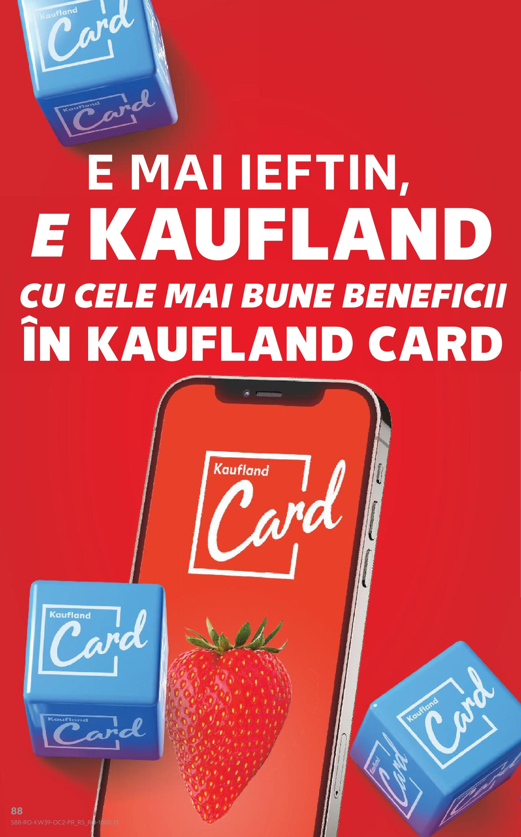 Catalog Kaufland - Bucureşti 25.09.2024 - Revista si Oferta | Pagină: 88