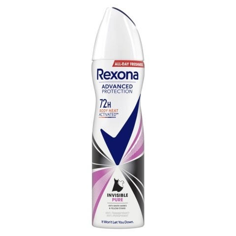 Rexona Advanced Invisible Pure Дезодорант спрей 150мл.