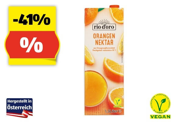 RIO D’ORO Orangen Nektar 1,5 l