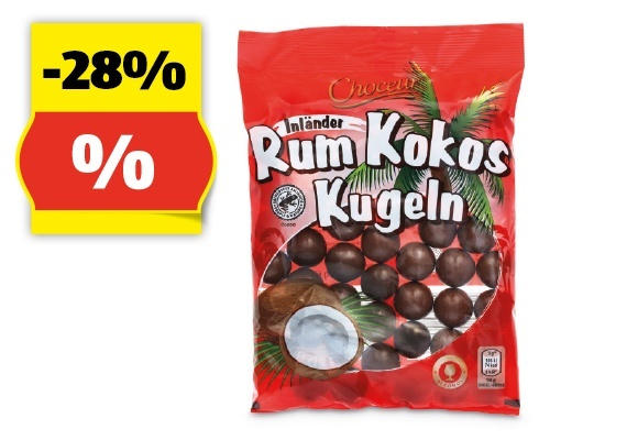 CHOCEUR Schokokugeln mit Alkohol, 300 g