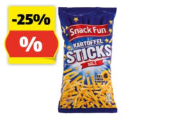 SNACK FUN Kartoffelsticks, 125 g