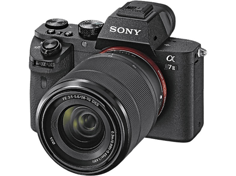 Sony Alpha 7 II Systemkamera, schwarz mit Objektiv AF E 28-70mm 3.5-5.6 OSS (ILCE-7M2KB); Systemkamera Set