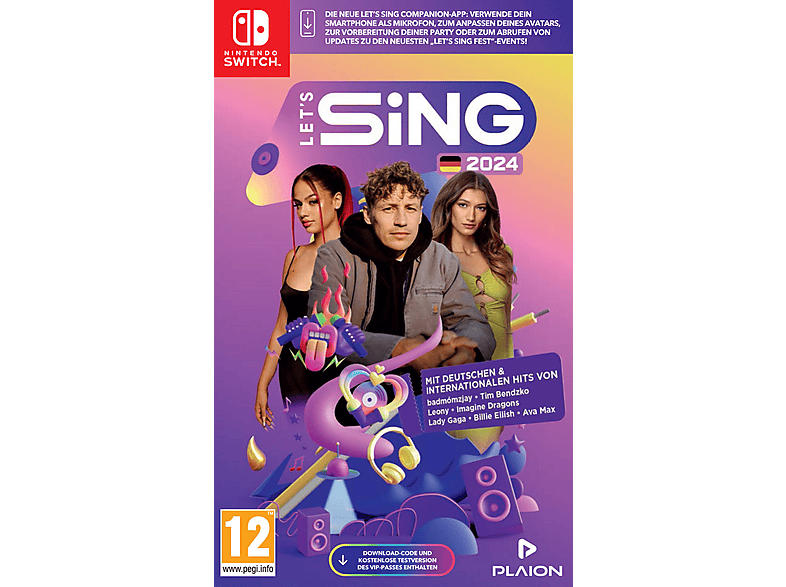 Let's Sing 2024 German Version - [Nintendo Switch]