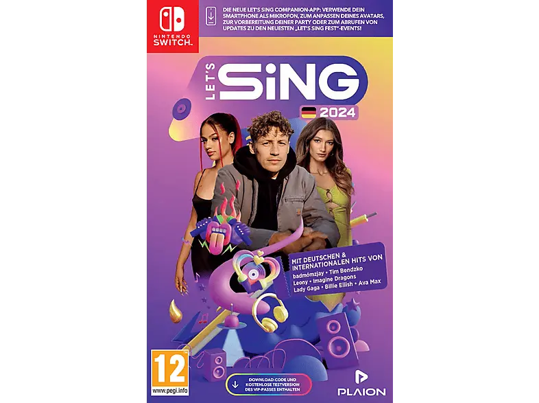 Let's Sing 2024 German Version - [Nintendo Switch]