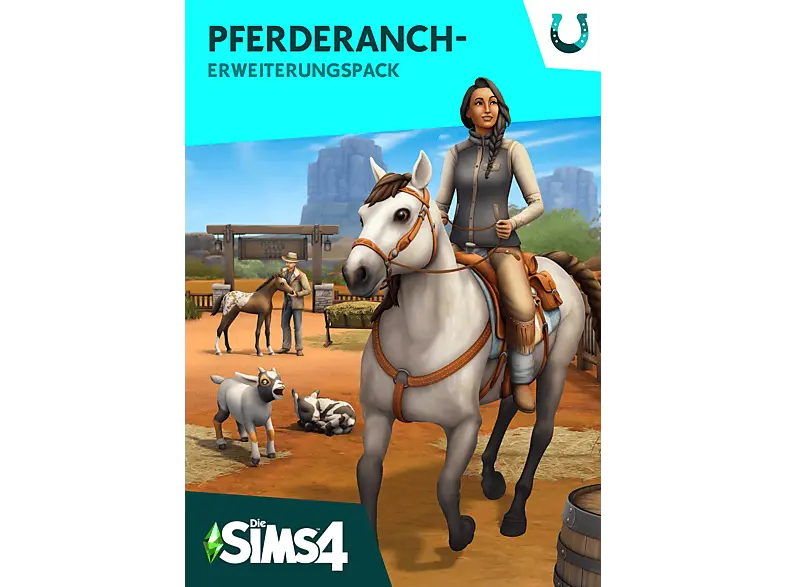 Die Sims™ 4: Pferderanch - Erweiterungspack (Code in a Box) [PC]