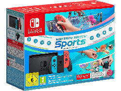 Nintendo Switch™-Konsole (neon-blau/neon-rot) - Switch Sports-Set + Online 12-monatige (365-tägige) Einzelmitgliedschaft; Nintendo Switch----Spielekonsole