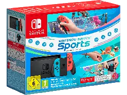 Nintendo Switch™-Konsole (neon-blau/neon-rot) - Switch Sports-Set + Online 12-monatige (365-tägige) Einzelmitgliedschaft; Nintendo Switch----Spielekonsole