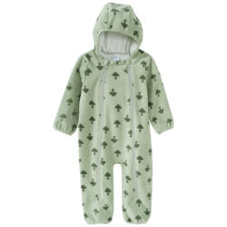 Baby Fleece-Overall mit Pilzen