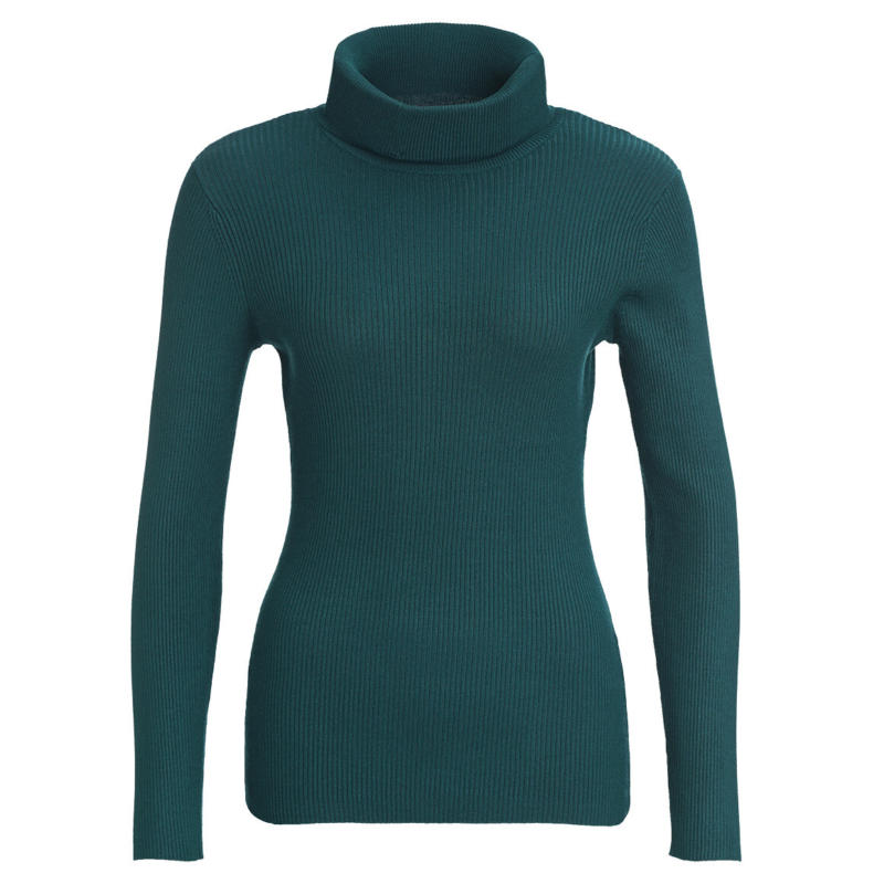 Damen Rollkragenpullover gerippt (Nur online)