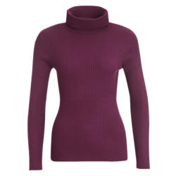 Damen Rollkragenpullover gerippt (Nur online)