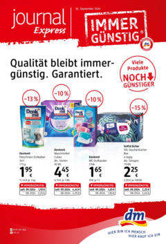 Vorschau von dem Prospekt - dm drogerie markt Flugblatt September 2024 gültig ab 26.09.2024