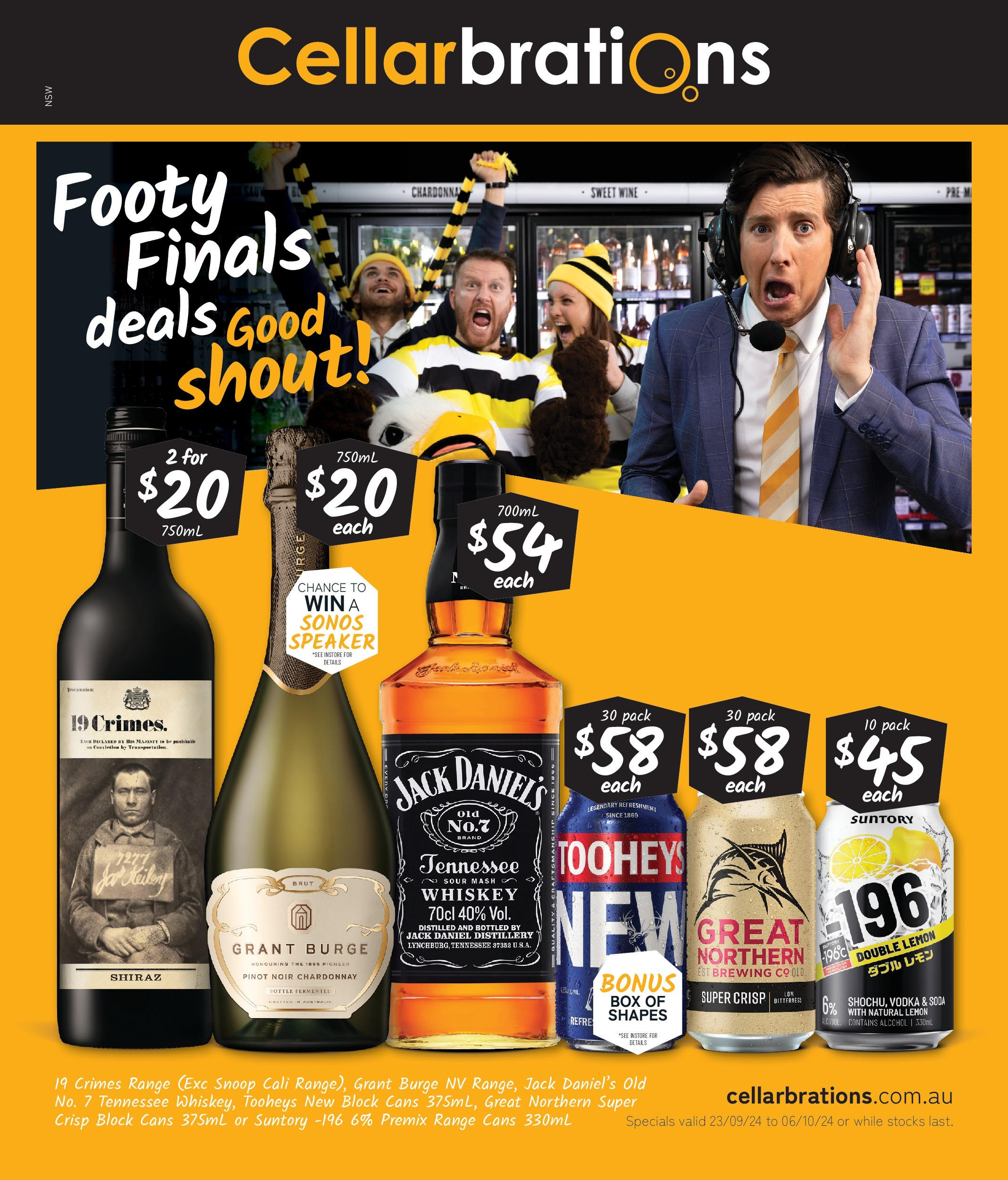 Cellarbrations Catalogue NSW/ACT - 23/09/2024 > weekly / monthly specials | Page: 1