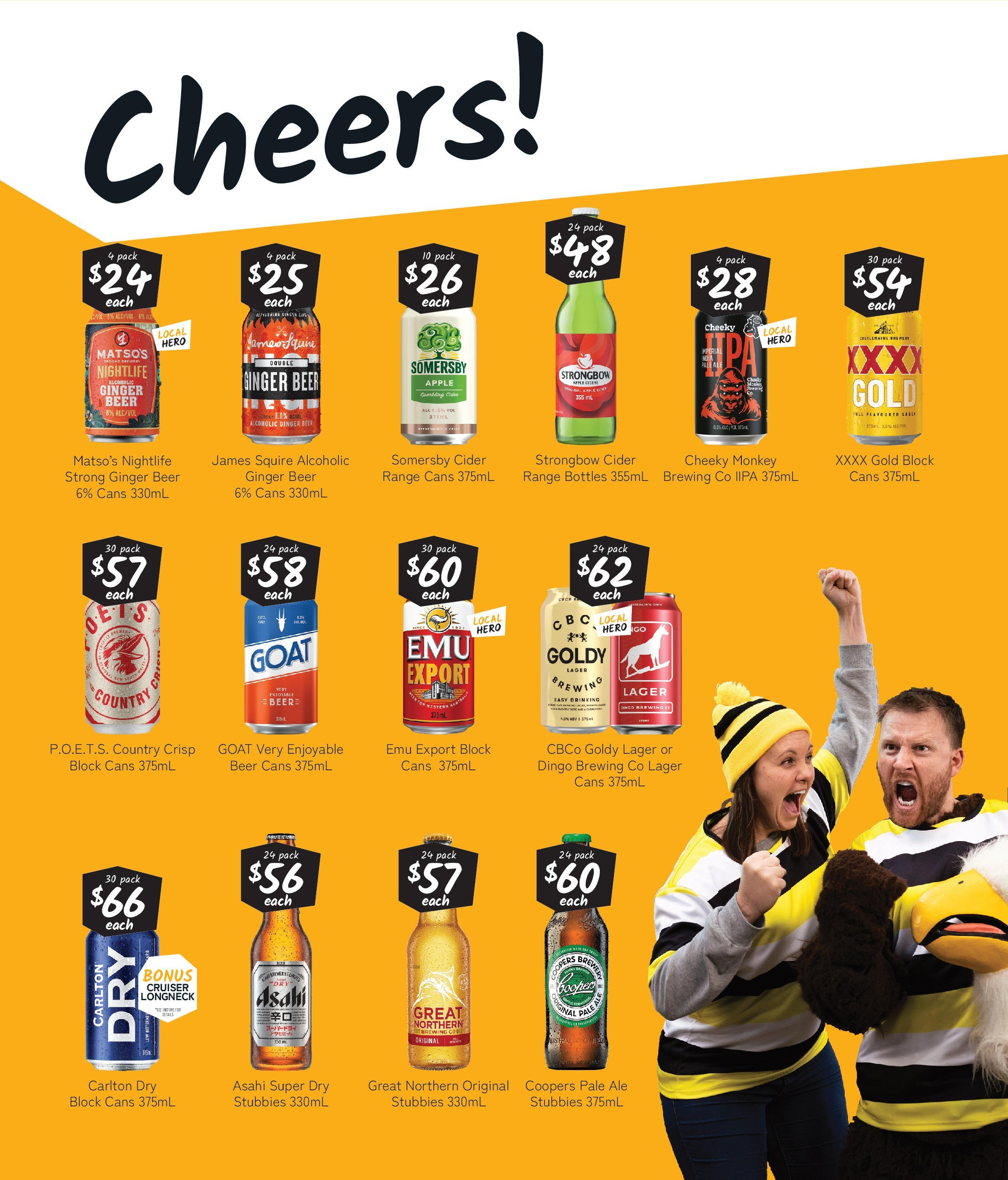 Cellarbrations Catalogue WA - 23/09/2024 > weekly / monthly specials | Page: 2 | Products: Ginger, Beer