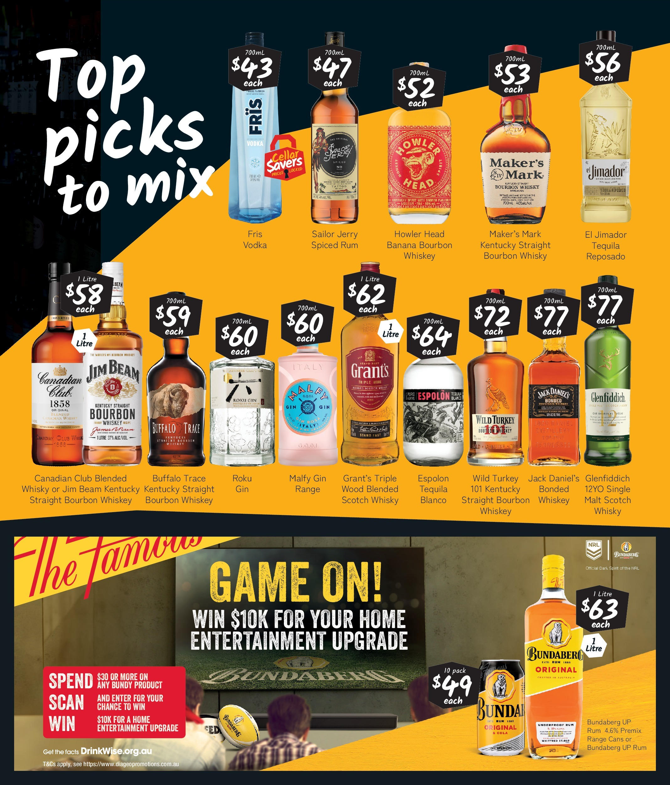 Cellarbrations Catalogue WA - 23/09/2024 > weekly / monthly specials | Page: 5 | Products: Gin, Wood, Scotch, Turkey