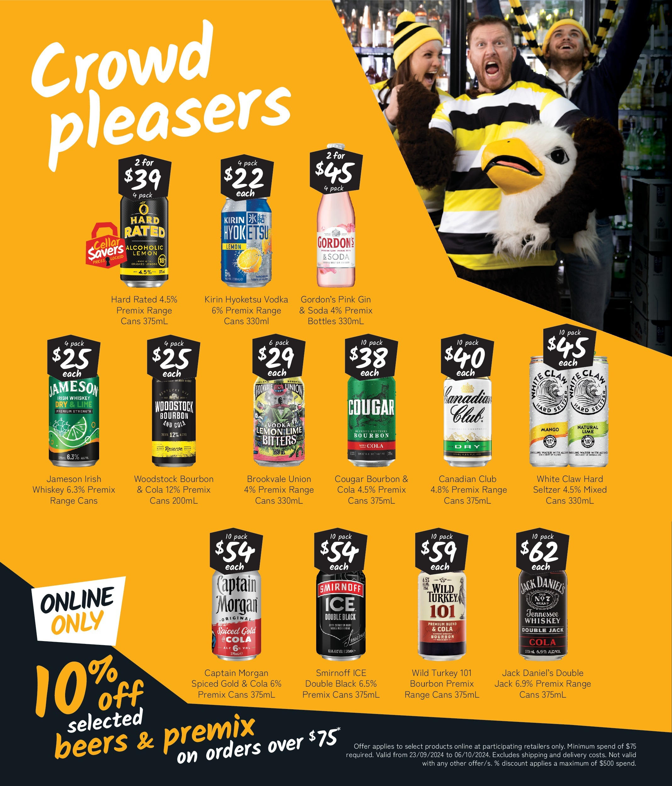 Cellarbrations Catalogue VIC - 23/09/2024 > weekly / monthly specials | Page: 4 | Products: Gin, Mango, Turkey, Bed