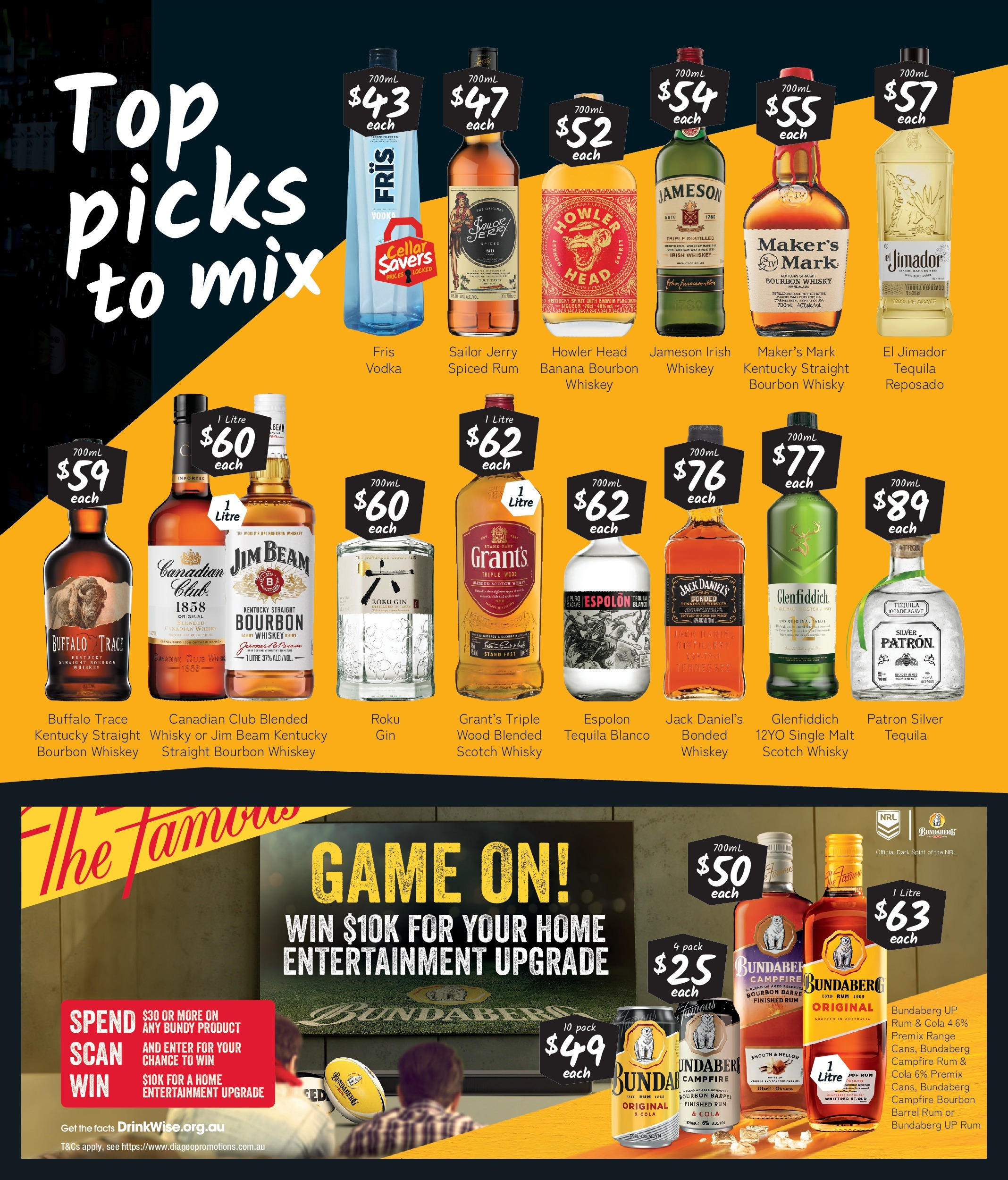 Cellarbrations Catalogue VIC - 23/09/2024 > weekly / monthly specials | Page: 5 | Products: Bourbon, Gin, Whiskey, Wood