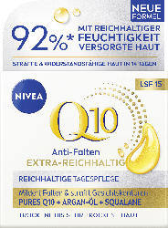 NIVEA Anti Falten Gesichtscreme Q10 extra reichhaltig LSF 15