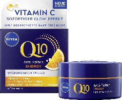 NIVEA Anti Falten Nachtcreme Q10 Energy