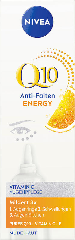 NIVEA Anti Falten Augencreme Q10 Energy