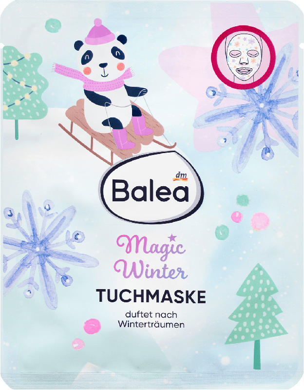 Balea Tuchmaske Magic Winter