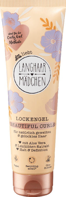 Langhaarmädchen Haargel für Locken