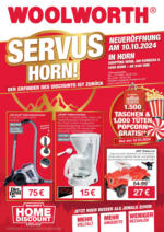 Woolworth Woolworth: Servus Horn - bis 10.10.2024