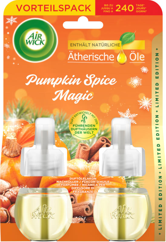 AirWick Lufterfrischer Pumpkin Spice Magic Nachfüllpack (2x19ml)