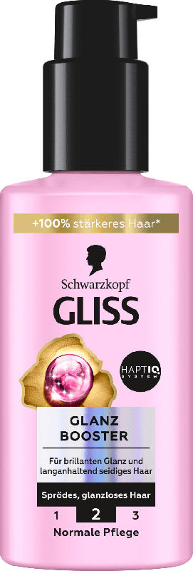 Schwarzkopf GLISS Haarkur Glanz Booster Liquid Silk