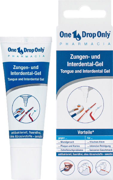 One Drop Only Zungenreiniger und Interdental Gel, fluoridfrei