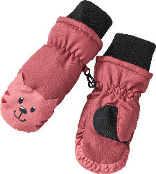 PUSBLU Thermohandschuhe mit Katzen-Motiv, rosa, Gr. 2