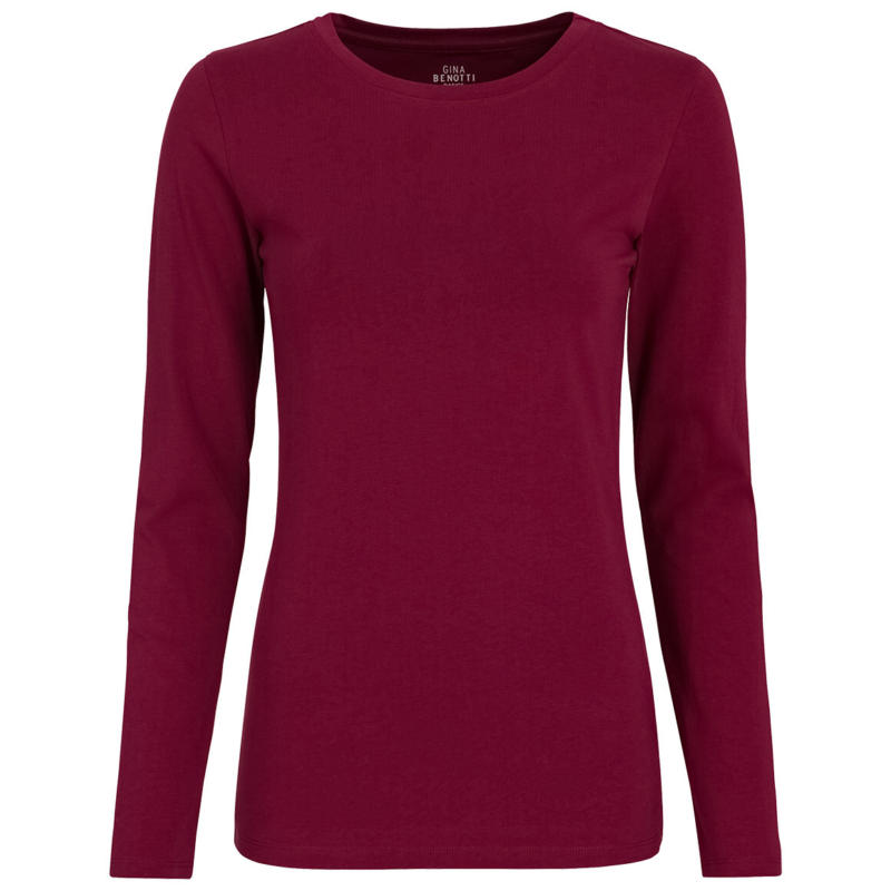 Damen Langarmshirt im Basic-Look (Nur online)