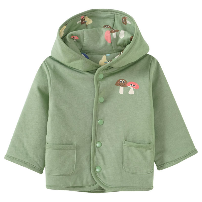 Newborn Wendejacke aus Bio-Baumwolle (Nur online)