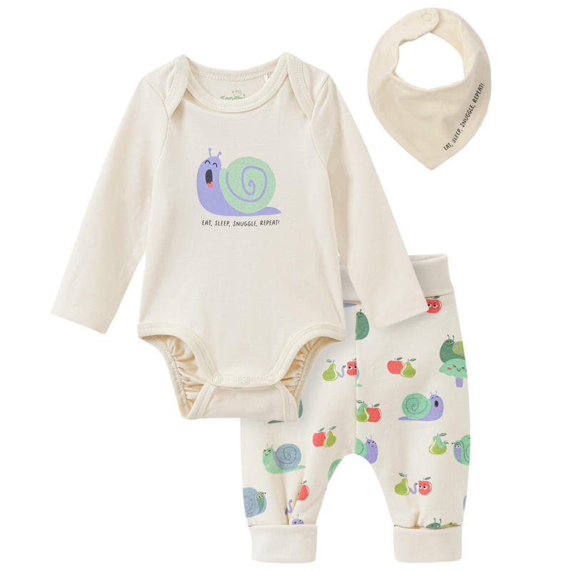 Newborn Langarmbody, Hose und Bandana (Nur online)