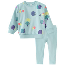 Baby Sweatshirt und Leggings im Set (Nur online)