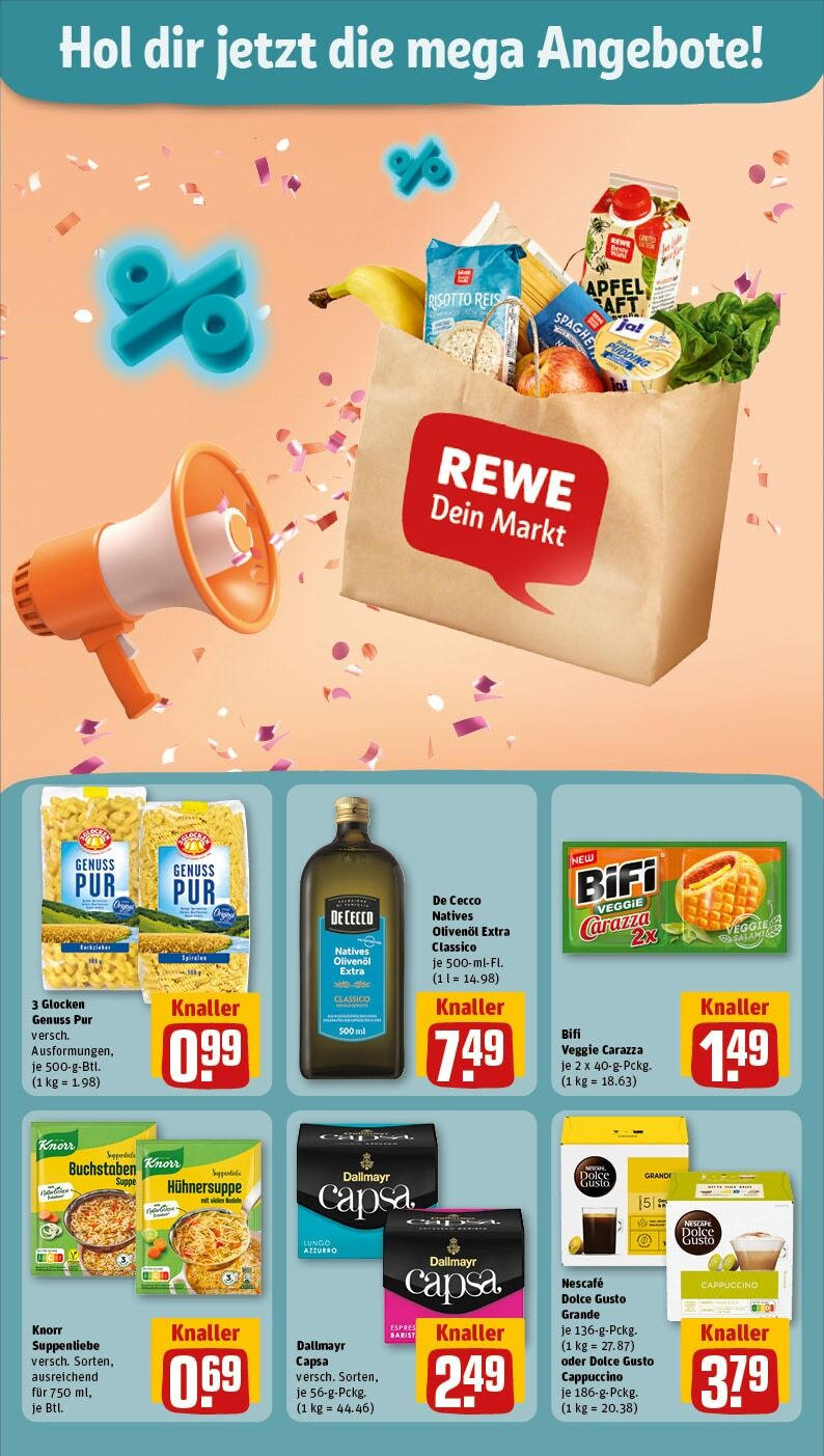 Rewe - Berlin / Pankow, Neumannstraße 13 (ab 30.09.2024) zum Blättern » Angebote | Seite: 6 | Produkte: Nescafe, Äpfel, Reis, Dallmayr capsa