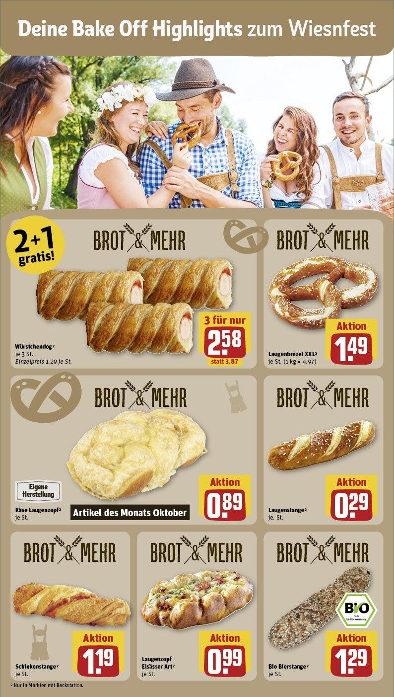 Rewe - Simmern, Koblenzer Straße 107 (ab 30.09.2024) zum Blättern » Angebote | Seite: 14 | Produkte: Käse, Brot