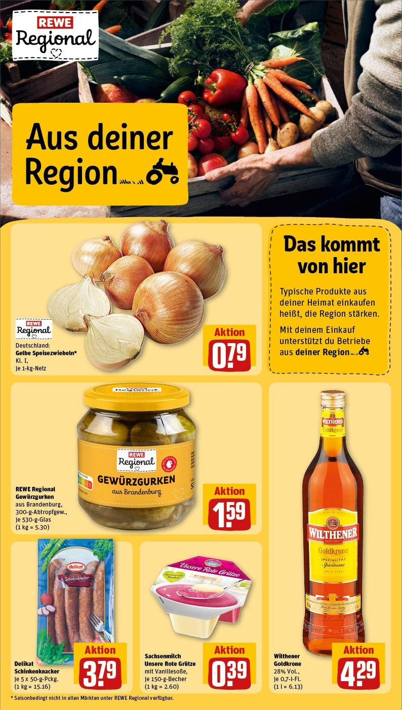 Rewe - Berlin / Pankow, Neumannstraße 13 (ab 30.09.2024) zum Blättern » Angebote | Seite: 9 | Produkte: Wilthener