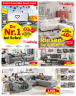 Möbel Ludwig Möbel Ludwig: Riesen Sofa Aktion! - gültig bis 31.10.2024 - bis 31.10.2024