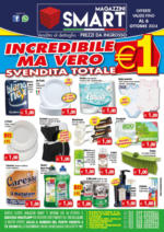 Magazzini Smart Incredibile ma vero 1€ - al 06.10.2024