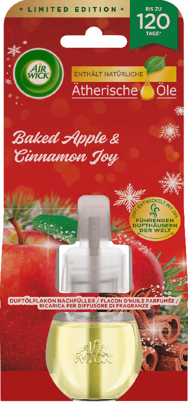 AirWick Lufterfrischer Duftstecker Baked Apple&Cinnamon Joy Nachfüllpack