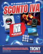 Trony Sconto iva - al 16.10.2024