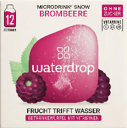 waterdrop Getränkewürfel Microdrink Brombeere (12 Stück)