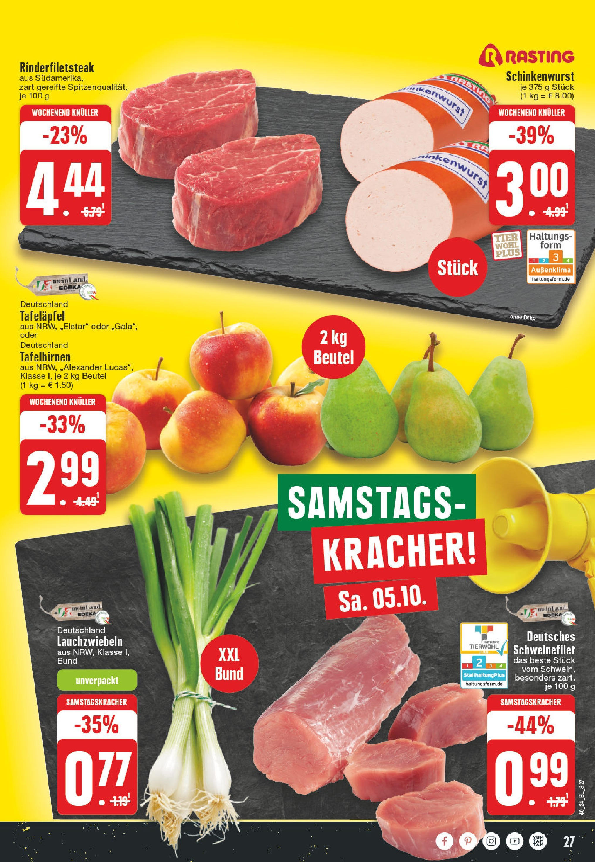 Edeka - Köln-Worringen, Bitterstraße 4 (ab 30.09.2024) » Angebote Online | Seite: 27