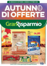 Gran Risparmio Autunno di offerte - al 06.10.2024