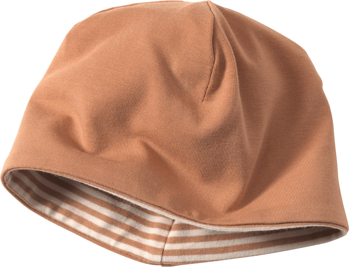 ALANA Baby Mütze Pro Climate, Gr. 40/41, aus Bio-Baumwolle, braun