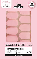 be routine Nagelfolie Express Maniküre Nude