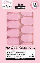 be routine Nagelfolien Express Maniküre Rosa